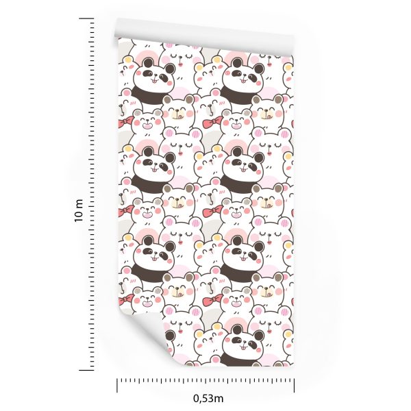 Behang Dieren In Pastelkleuren - Afbeelding 8