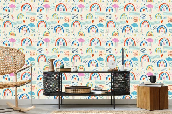Behang Regenboog - Afbeelding 5