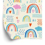 Behang Regenboog