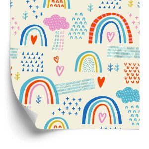 Behang Regenboog