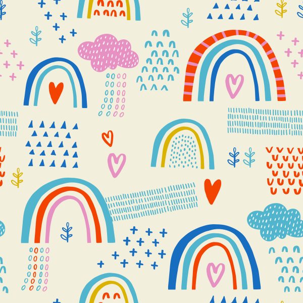 Behang Regenboog - Afbeelding 2