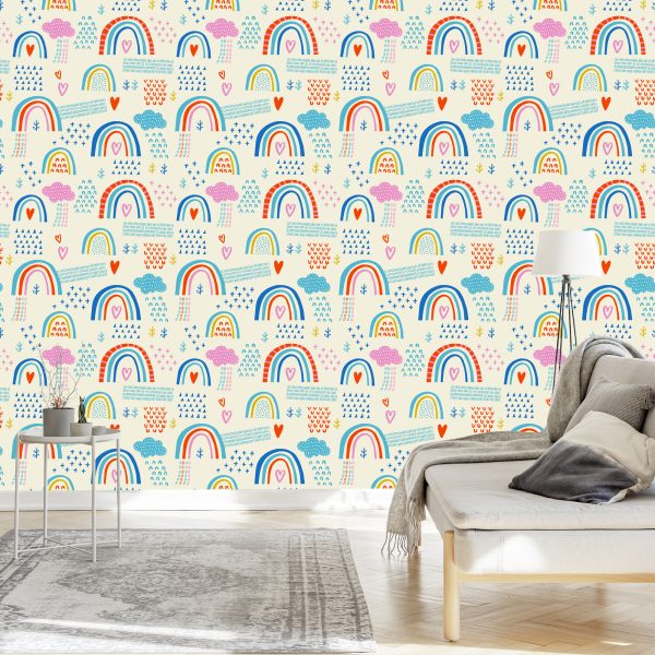 Behang Regenboog - Afbeelding 3