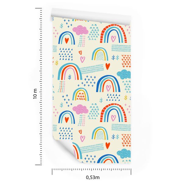 Behang Regenboog - Afbeelding 8