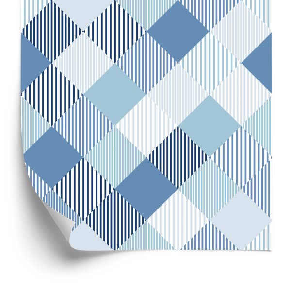Behang Geometrisch Gekleurde Diamanten