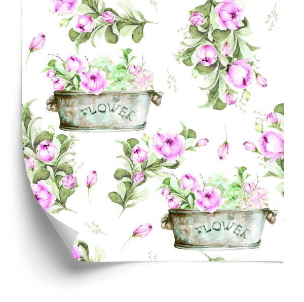 Behang Heldere Rozen