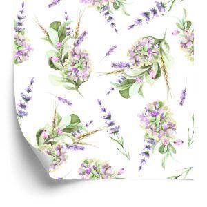 Behang Boeketten Met Lavendel