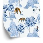 Behang Vogels En Tijgers Bomen
