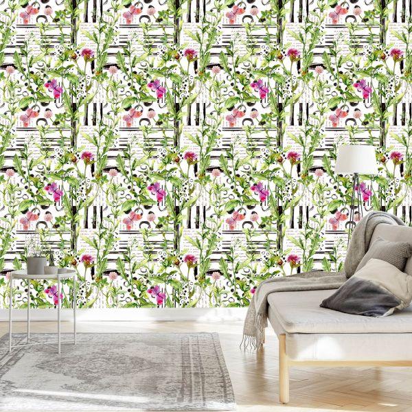 Behang Lente Planten - Afbeelding 3