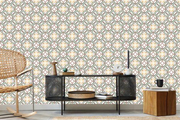 Behang Geometrische Ornamenten - Afbeelding 5