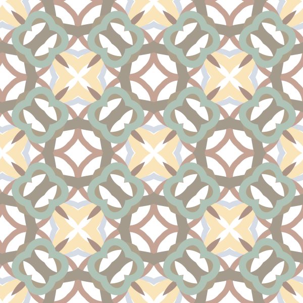 Behang Geometrische Ornamenten - Afbeelding 2