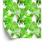Behang Groene Bladeren