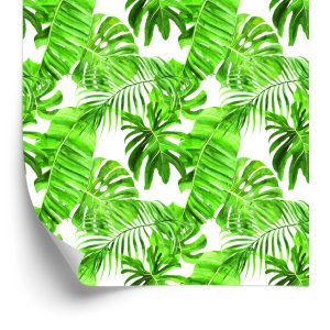 Behang Groene Bladeren