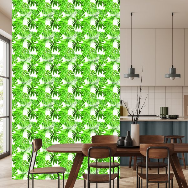 Behang Groene Bladeren - Afbeelding 4