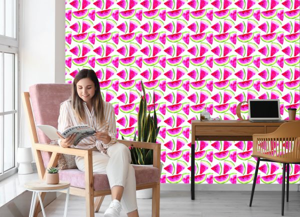 Behang Met Fruit Watermeloenen Voor Keuken Eetkamer - Afbeelding 7