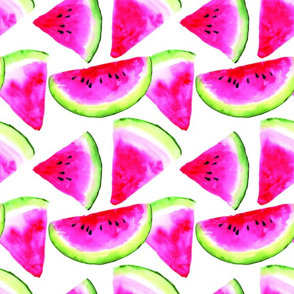 Behang Met Fruit Watermeloenen Voor Keuken Eetkamer - Afbeelding 2