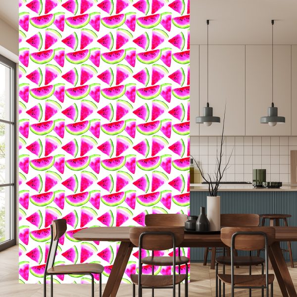 Behang Met Fruit Watermeloenen Voor Keuken Eetkamer - Afbeelding 4