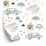 Behang Voor Een Jongen, Auto's, Huisdieren, Sterren