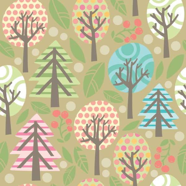 Behang Groene Kleurrijke Planten Kinderkamer - Afbeelding 2