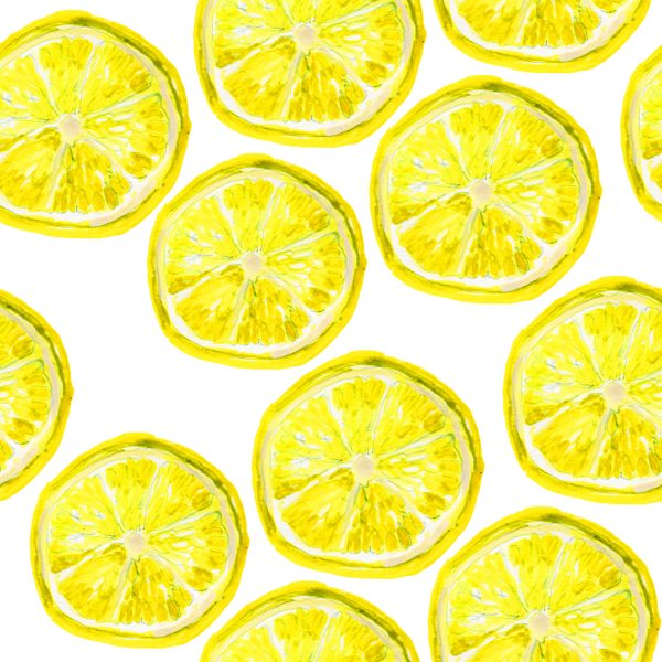 Behang Citroenfruit Voor Eetkeuken - Afbeelding 2