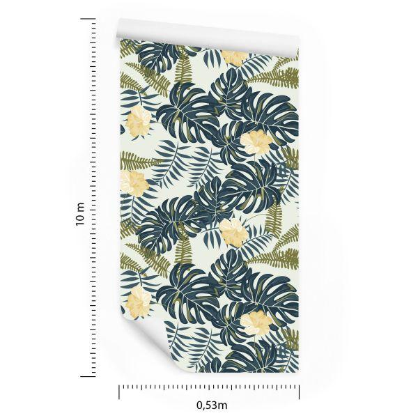 Behang Groene Bladeren - Afbeelding 8
