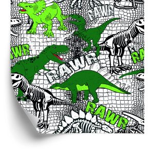 Behang Dinosaurussen Dieren Voor De Jeugdkamer
