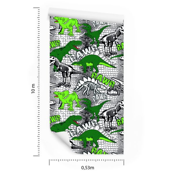 Behang Dinosaurussen Dieren Voor De Jeugdkamer - Afbeelding 8