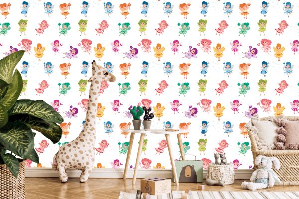 Behang Muursprookjesfee Voor De Kinderkamer - Afbeelding 5