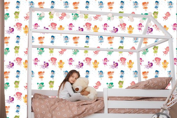 Behang Muursprookjesfee Voor De Kinderkamer - Afbeelding 7