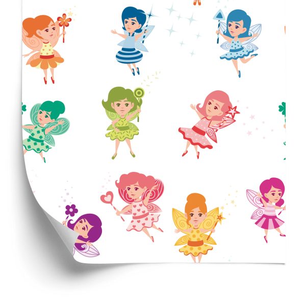 Behang Muursprookjesfee Voor De Kinderkamer