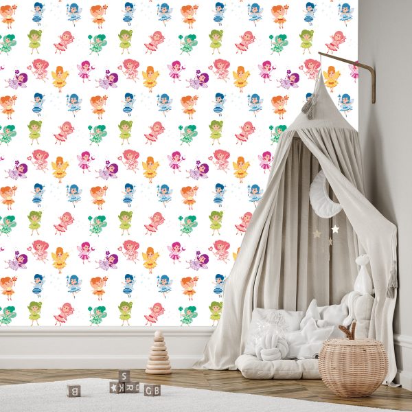 Behang Muursprookjesfee Voor De Kinderkamer - Afbeelding 3