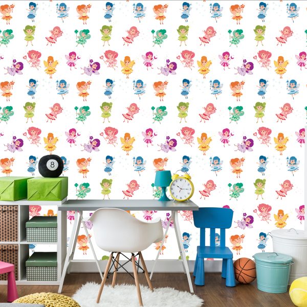 Behang Muursprookjesfee Voor De Kinderkamer - Afbeelding 4