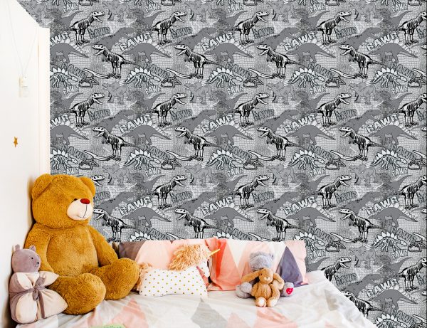 Behang Fotobehang Dinosaurs For Youth Room - Afbeelding 6
