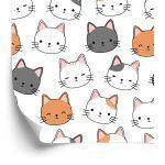 Behang Voor Kinderen - Kleine Katten