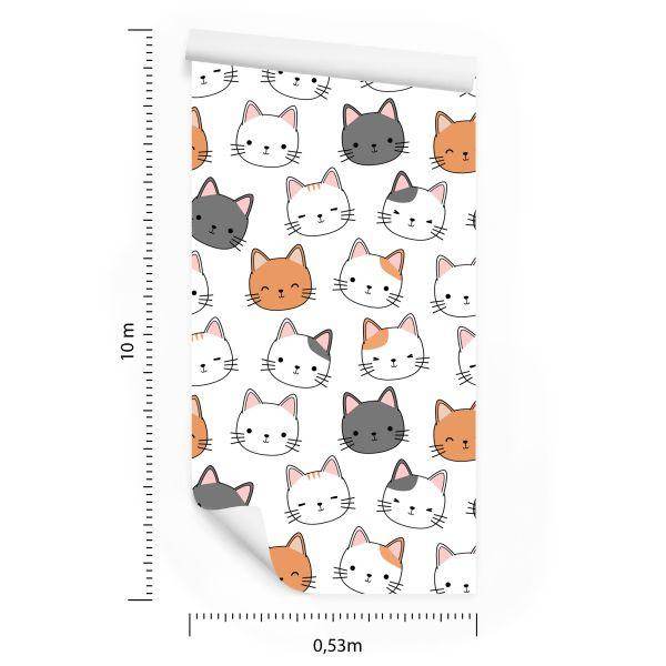 Behang Voor Kinderen - Kleine Katten - Afbeelding 8
