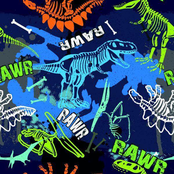 Behang Dinosaurussen Dieren Kinderkamer - Afbeelding 2