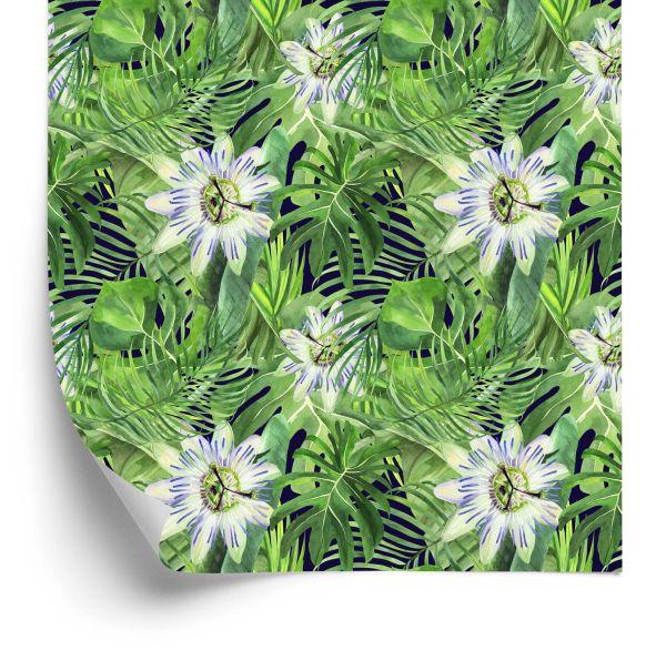 Behang Exotische Bladeren