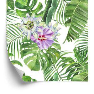 Behang Exotische Bladeren