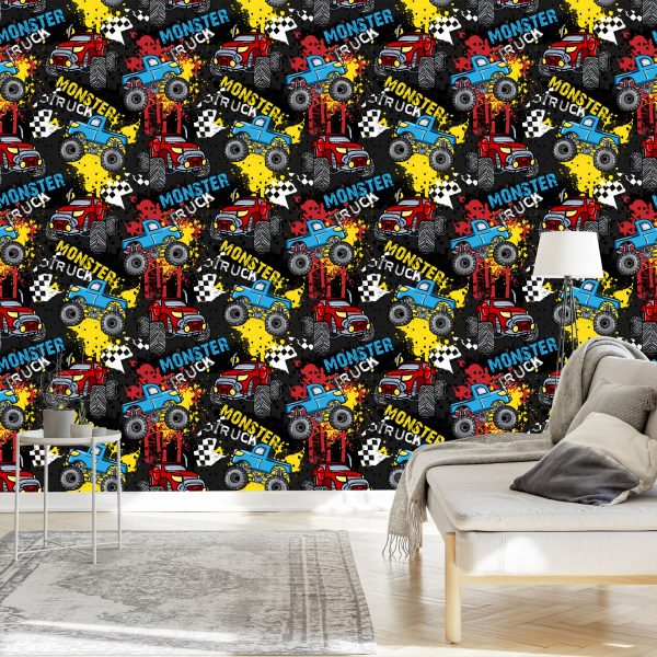Behang Auto's. Raceauto's - Afbeelding 3