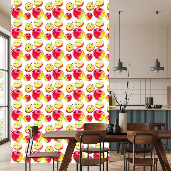 Behang Appels Fruit Voor Eetkeuken - Afbeelding 4