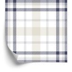Behang Geometrische Plaid Voor Woonkamer Slaapkamer