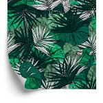 Behang Palm Banaan Monstera Bladeren