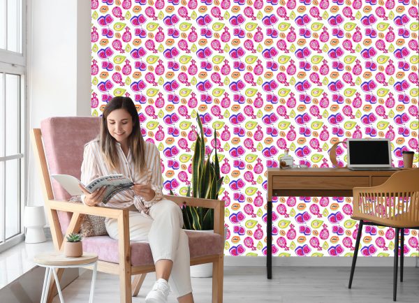 Behang Kleurrijk Fruit Voor Eetkeuken - Afbeelding 7