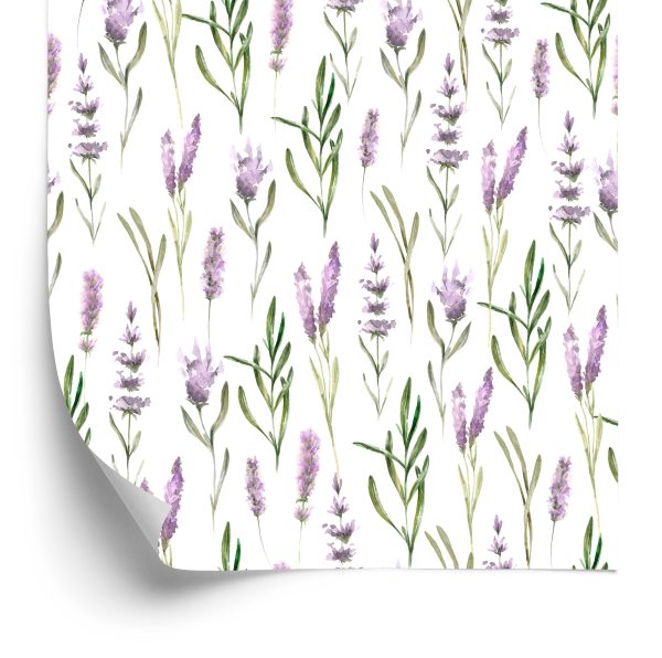 Behang Lavendel