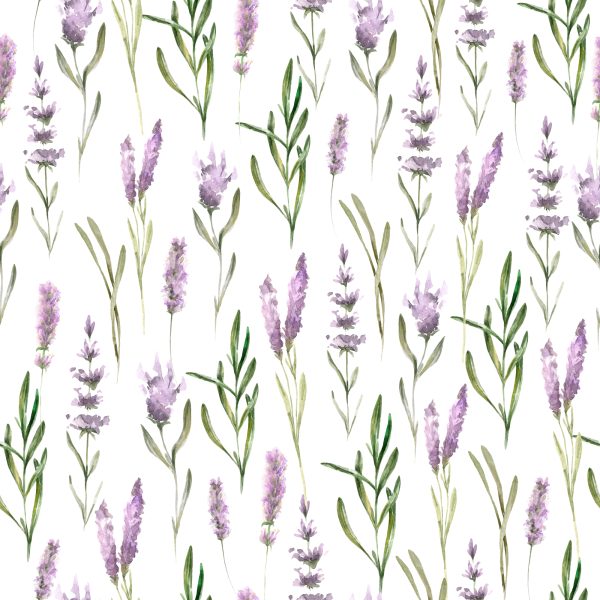 Behang Lavendel - Afbeelding 2