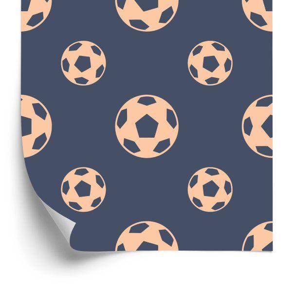 Behang Voor Jongensvoetbal Sportkamer