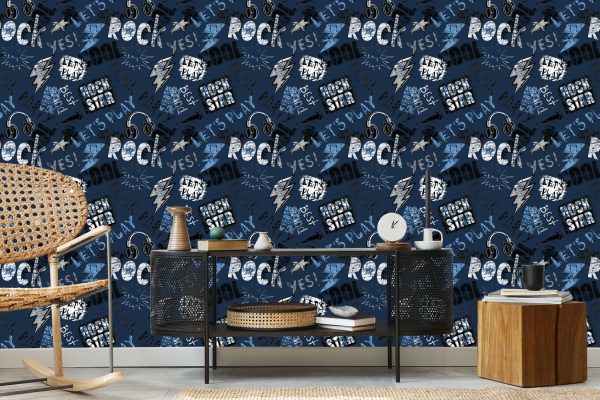 Behang Rotsgraffiti - Afbeelding 5