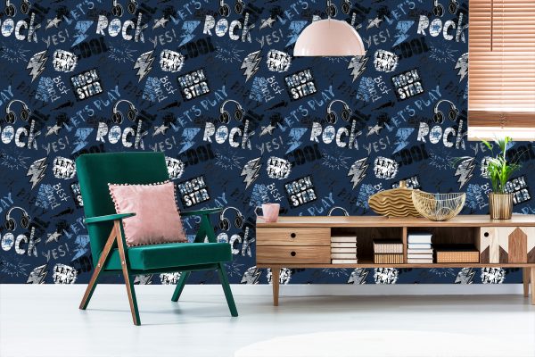 Behang Rotsgraffiti - Afbeelding 6