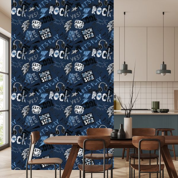 Behang Rotsgraffiti - Afbeelding 4