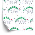 Behang Boomdinosaurussen Voor De Babykamer