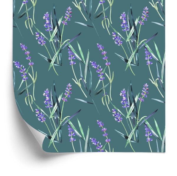 Behang Lavendel